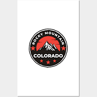 Rocky Mountain Colorado - Travel Posters and Art